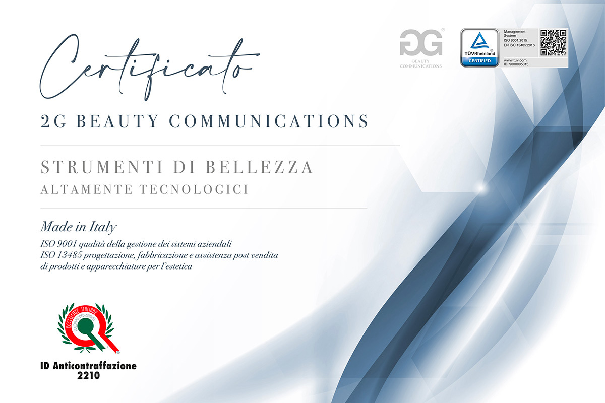 2G Certificazione Iso 9001